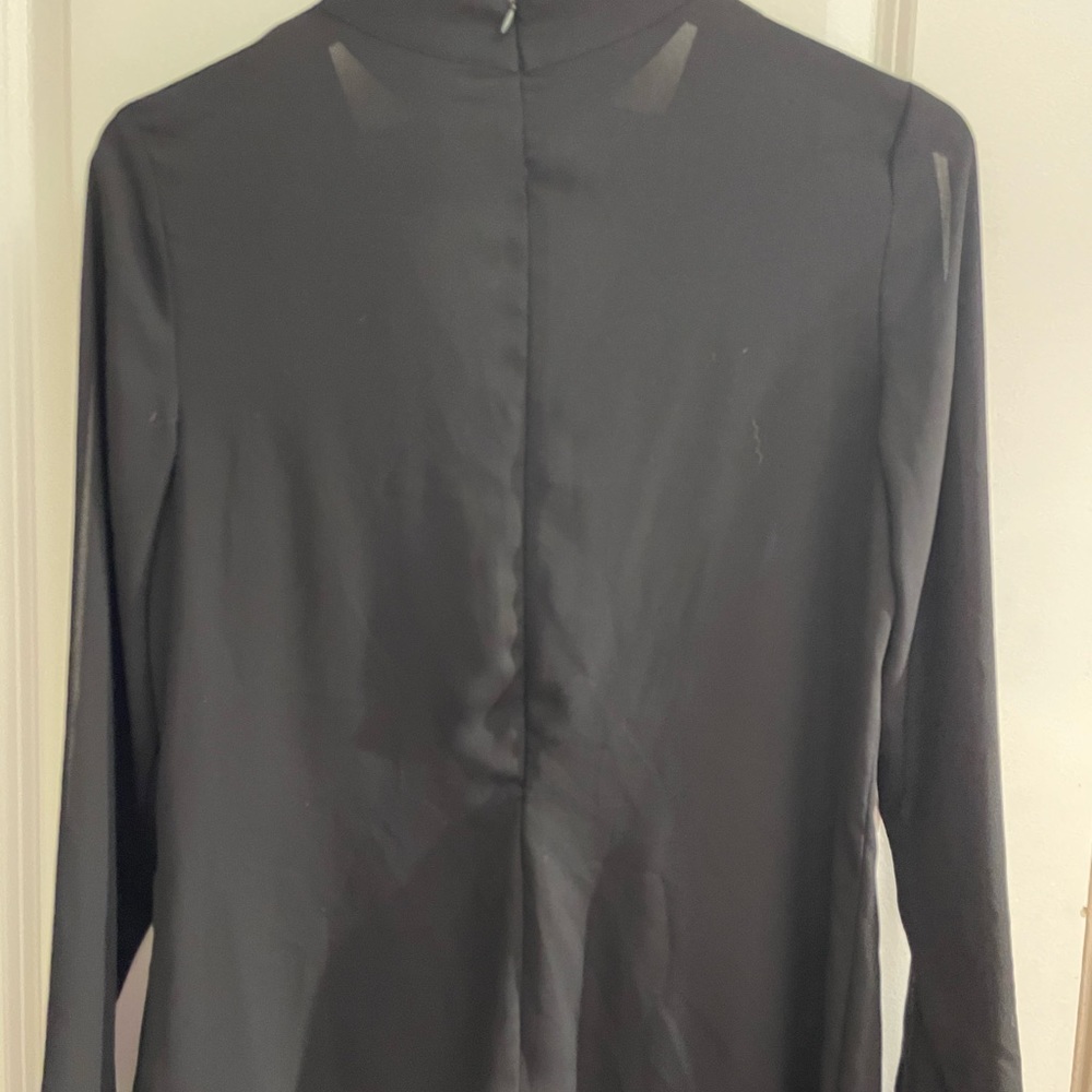 Black Dressy Top - Picture 5 of 6